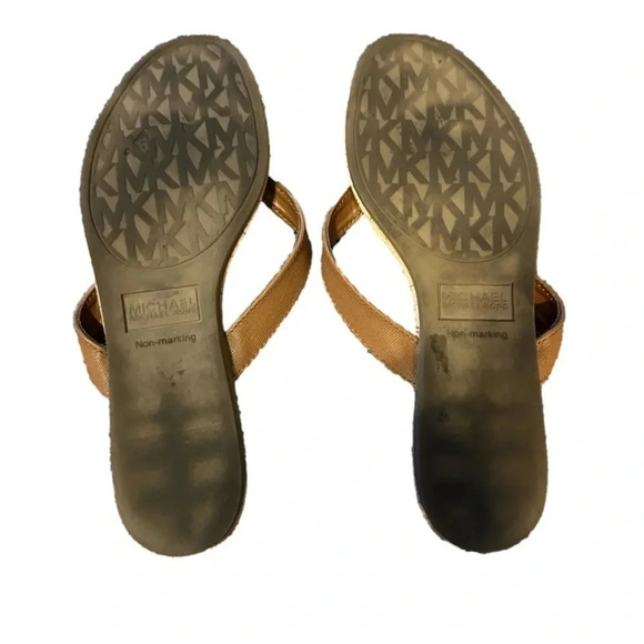 Michael Kors Cork Jelly Sandal Flip Flops Size 5 - Picture 2 of 3